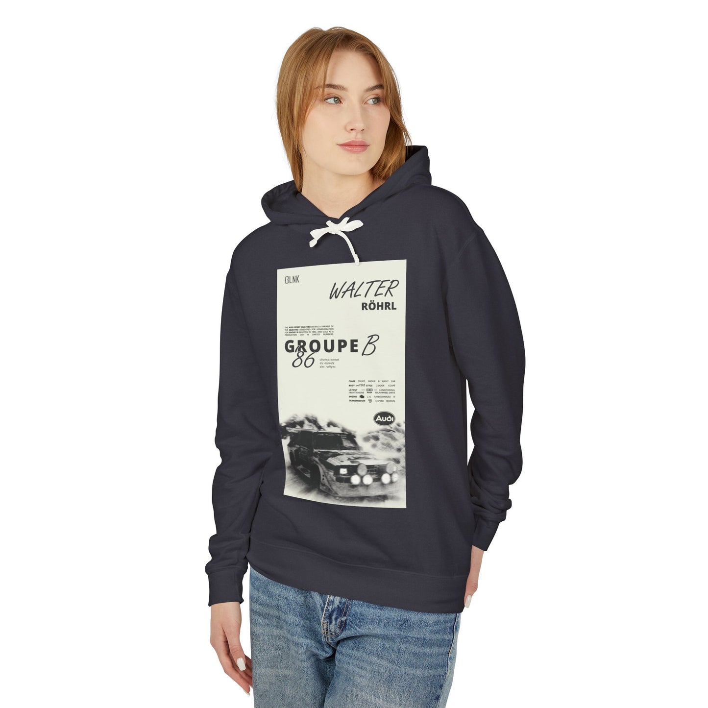 Unisex Lightweight Hooded Sweatshirt