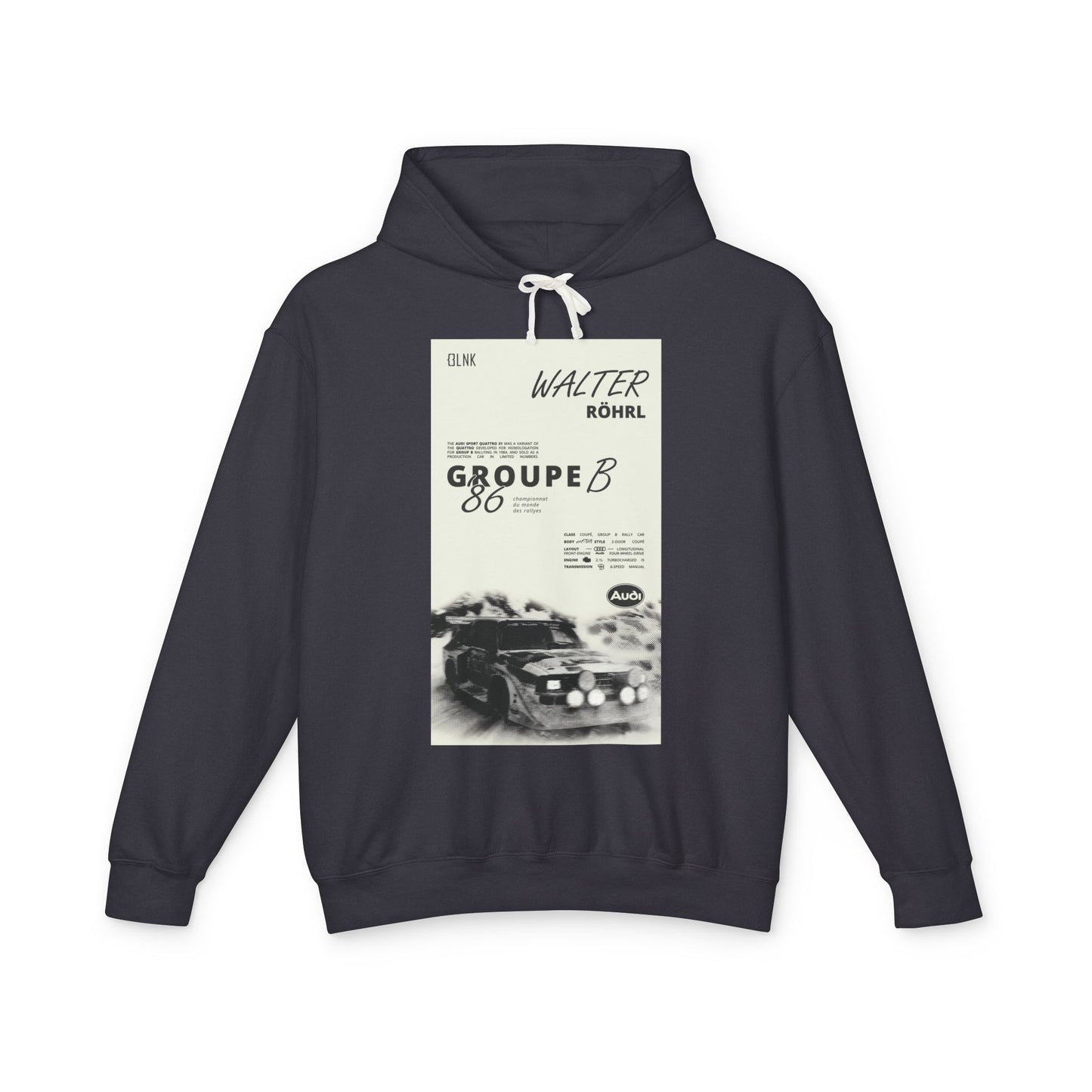 Unisex Lightweight Hooded Sweatshirt