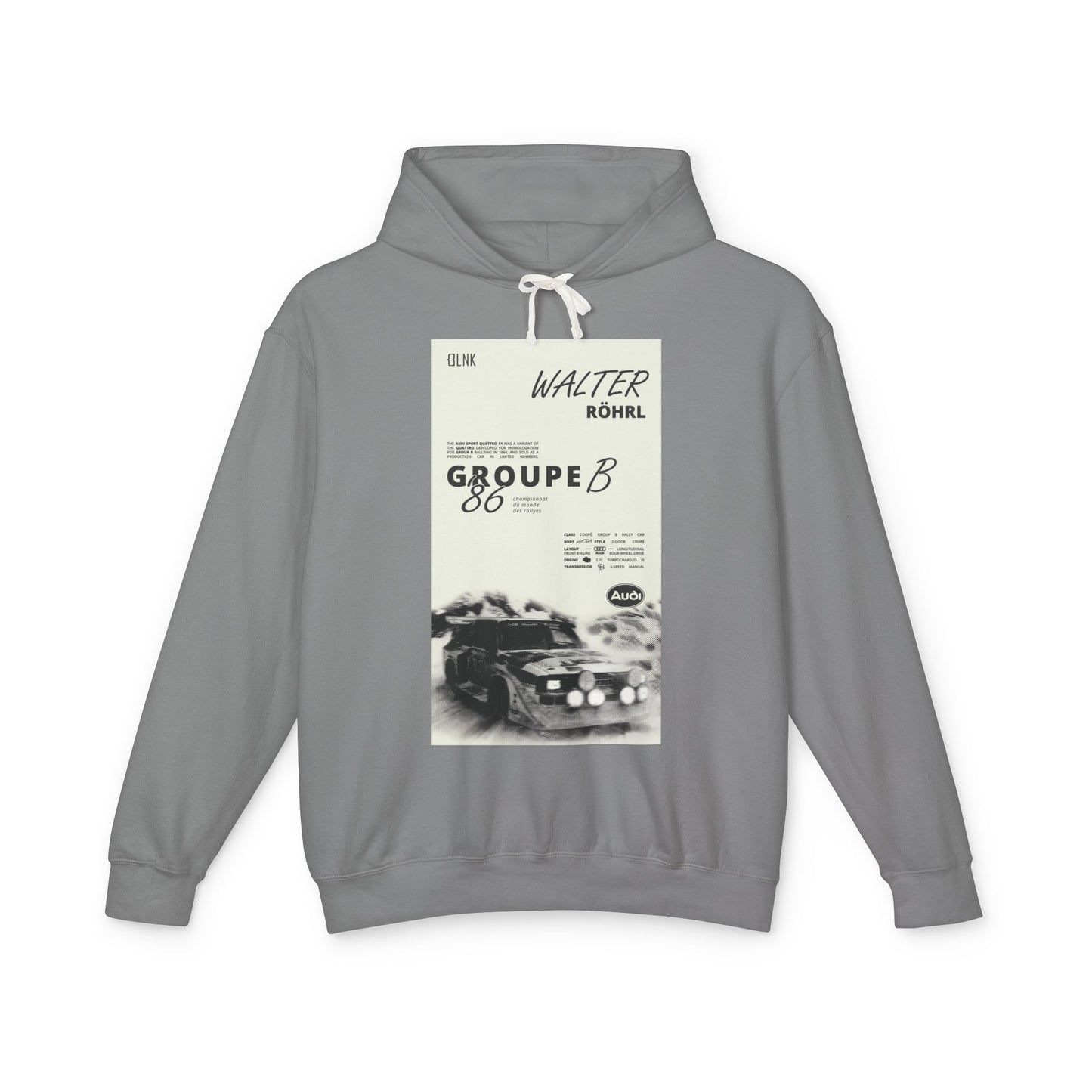 Unisex Lightweight Hooded Sweatshirt