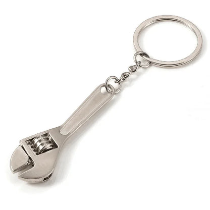 Simulation Tool Keychain Metal Creative Wrench Keychain Car Small Gift