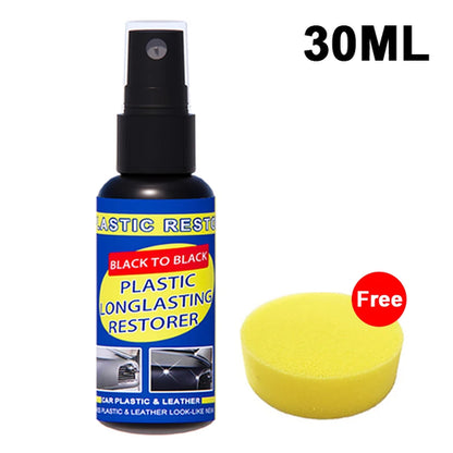 Plastic Restorer Revitalizer Plastic Leather Renovator Longlasting