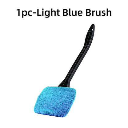 Car Window Cleaner Brush Kit Microfiber Windshield Cleaning Tool Auto