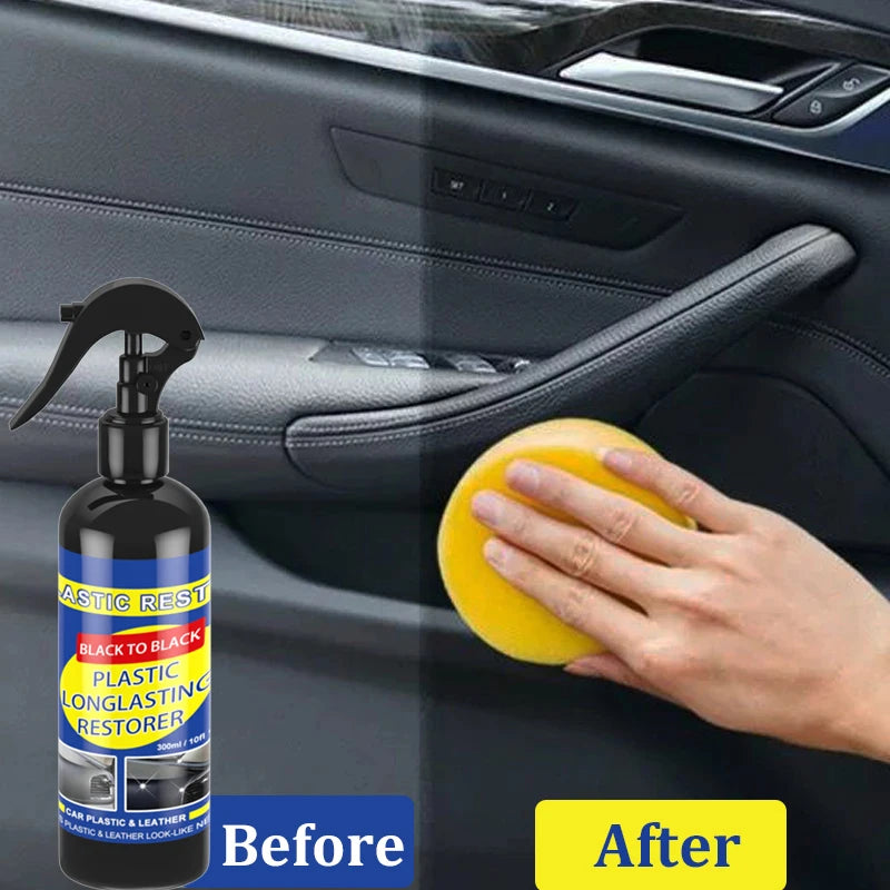 Plastic Restorer Revitalizer Plastic Leather Renovator Longlasting