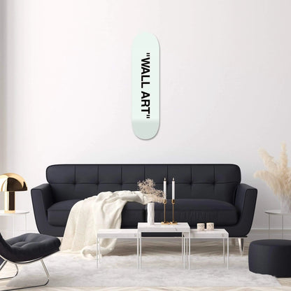 WALL ART Skateboard